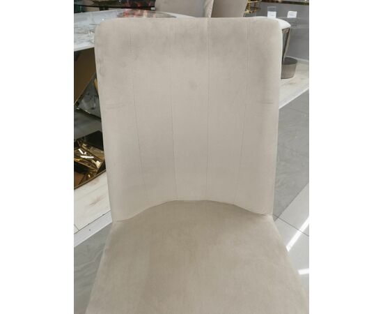 Стул обеденный Пресли DX-2055-1, 46х47х88, бежевый, золото, изображение 4 | Интернет магазин мебели и декора LifeDekor