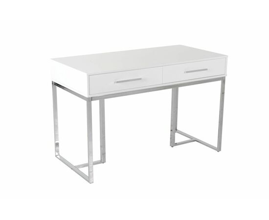 Стол-консоль Армада F-1543, 120х60х78 см, белый, серебро, изображение 2 | Интернет магазин мебели и декора LifeDekor
