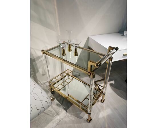 Стол сервировочный Виктори MH1798DC, 77х40х89 см, золото, изображение 4 | Интернет магазин мебели и декора LifeDekor