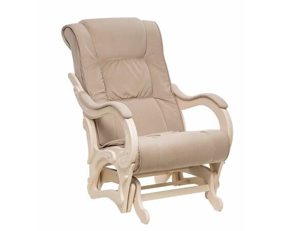 Кресло-маятник модель78 (Дуб шампань / ткань V 18) | Интернет магазин мебели и декора LifeDekor