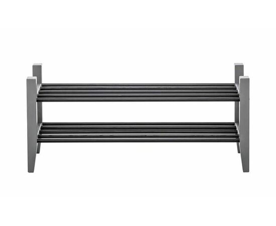 Подставка для обуви Мира (85х37 / серый), изображение 2 | Интернет магазин мебели и декора LifeDekor