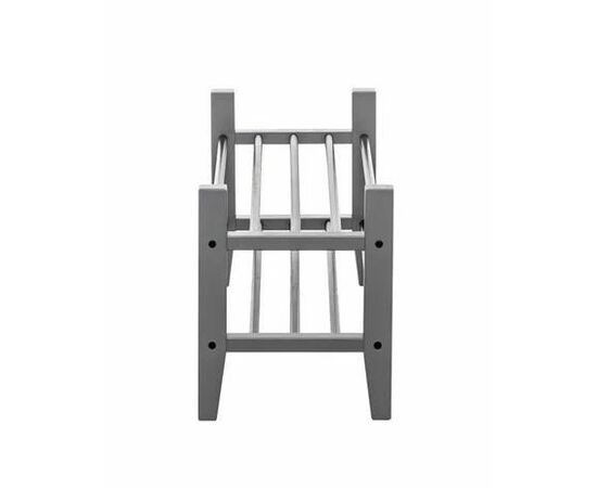 Подставка для обуви Мира (85х37 / серый), изображение 3 | Интернет магазин мебели и декора LifeDekor