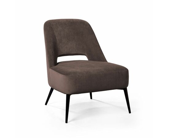 Кресло Dante, бархат антрацит 14, изображение 3 | Интернет магазин мебели и декора LifeDekor