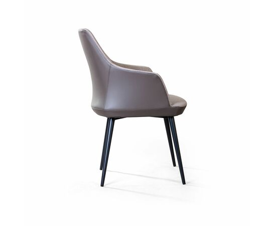 Стул с подлокотниками Frank, рогожка комби бежевый, изображение 7 | Интернет магазин мебели и декора LifeDekor