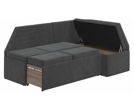 Скамья угловая «Лондон» со спальным местом Исп.2, изображение 4 | Интернет магазин мебели и декора LifeDekor