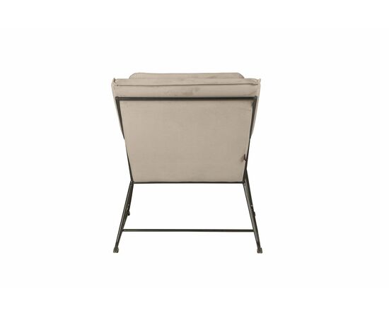 Кресло Alex, бархат бежевый 5, изображение 3 | Интернет магазин мебели и декора LifeDekor