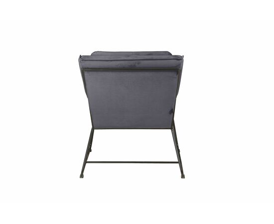 Кресло Alex, бархат серый 27, изображение 3 | Интернет магазин мебели и декора LifeDekor