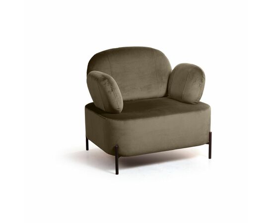 Кресло Dandy, бархат matte 65 коричневый | Интернет магазин мебели и декора LifeDekor