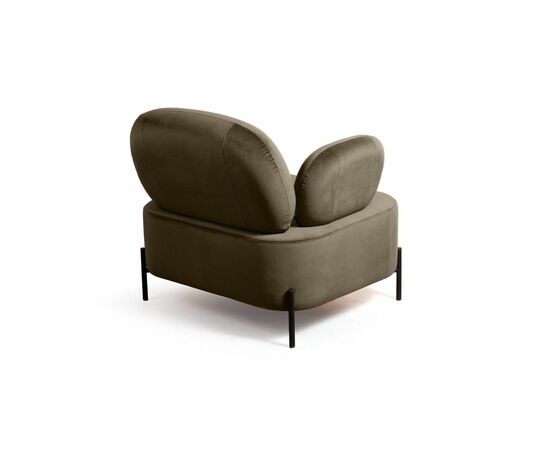 Кресло Dandy, бархат matte 65 коричневый, изображение 3 | Интернет магазин мебели и декора LifeDekor