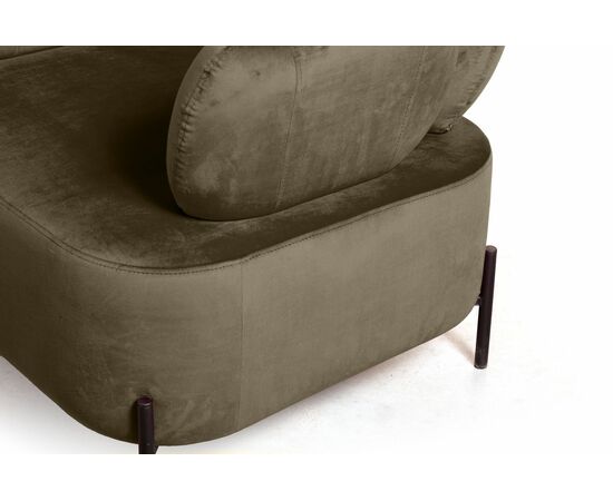 Кресло Dandy, бархат matte 65 коричневый, изображение 4 | Интернет магазин мебели и декора LifeDekor