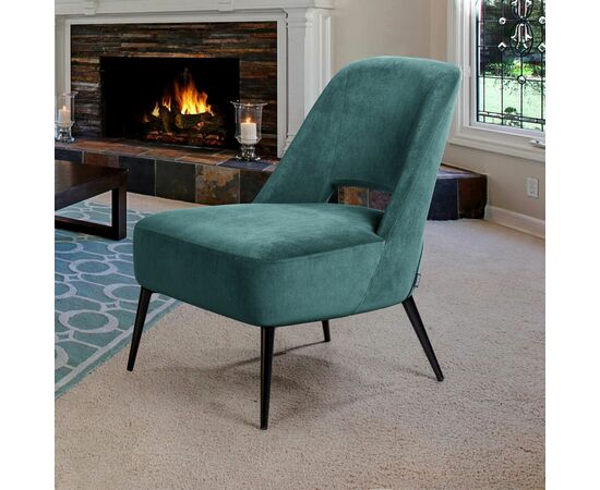 Кресло Dante, бархат изумрудный 87, изображение 5 | Интернет магазин мебели и декора LifeDekor