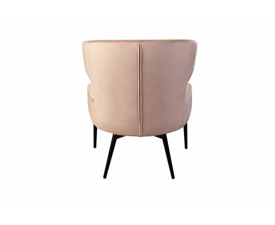 Кресло Richard ромб, бархат бежевый 5, изображение 6 | Интернет магазин мебели и декора LifeDekor