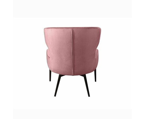 Кресло Richard ромб, бархат пудровый 15, изображение 5 | Интернет магазин мебели и декора LifeDekor