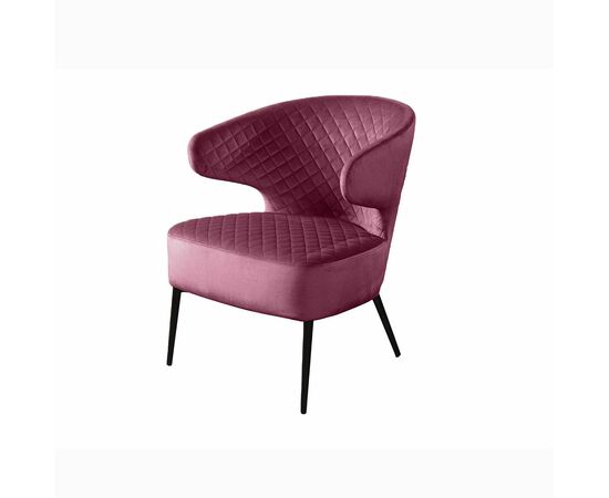 Кресло Richard ромб, бархат винно-красный 16 | Интернет магазин мебели и декора LifeDekor