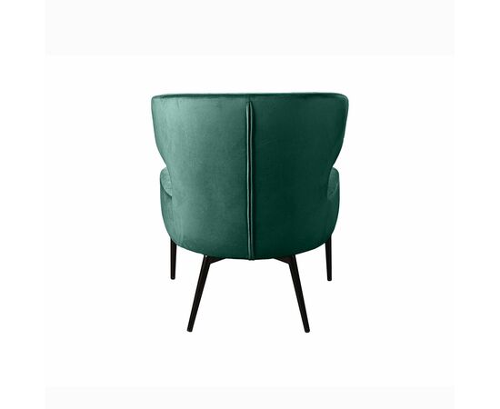 Кресло Richard ромб, бархат зелёный 19, изображение 5 | Интернет магазин мебели и декора LifeDekor