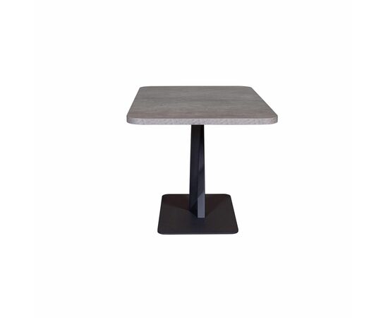 Стол Chester раздвижной  (120+40) камень темный, опоры черные, изображение 4 | Интернет магазин мебели и декора LifeDekor