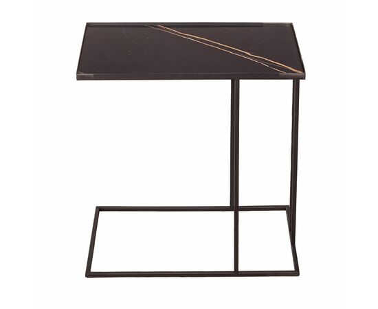 Журнальный столик Stone 026-7, керамика черная, изображение 2 | Интернет магазин мебели и декора LifeDekor