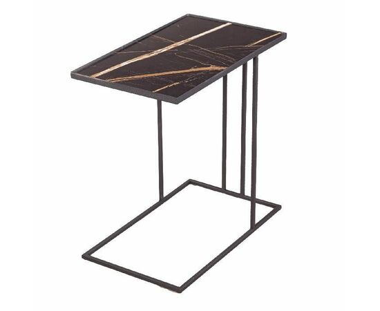 Журнальный столик Stone 026-7, керамика черная, изображение 4 | Интернет магазин мебели и декора LifeDekor