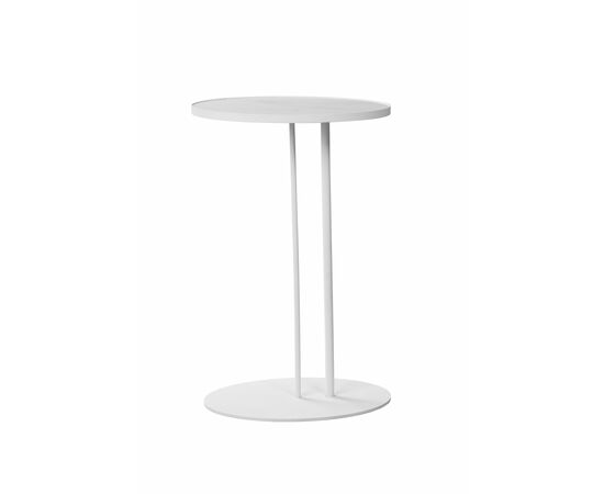 Журнальный столик Stone овальный 015, белый | Интернет магазин мебели и декора LifeDekor