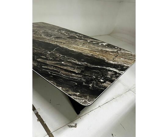 Стол МАРСЕЛЬ 220 RITCHER DOVE Amadeus, керамика / Черный М-City, изображение 5 | Интернет магазин мебели и декора LifeDekor