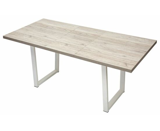 Стол ЛОФТ 160 Дуб Анкона/ Белый М-City, изображение 6 | Интернет магазин мебели и декора LifeDekor