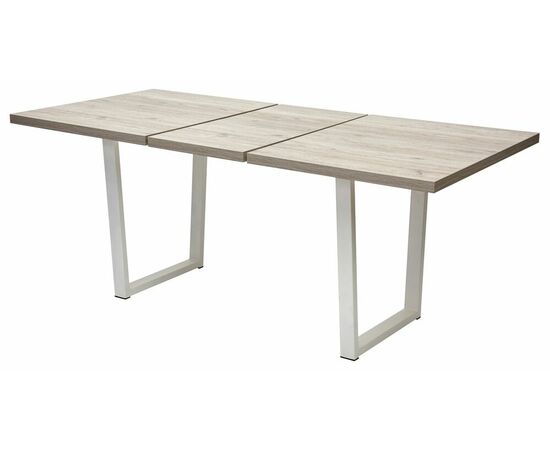 Стол ЛОФТ 160 Дуб Анкона/ Белый М-City, изображение 3 | Интернет магазин мебели и декора LifeDekor