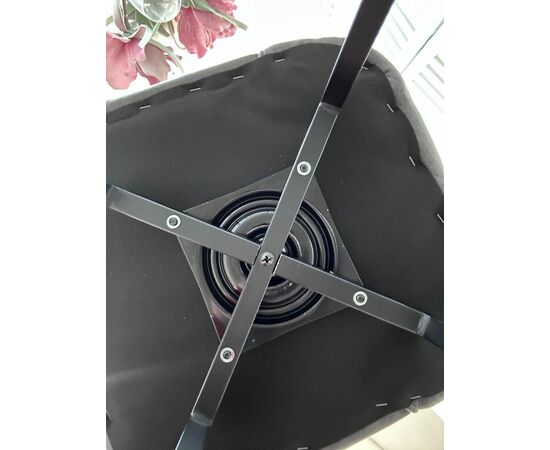 Стул MODE, цвет B22 Серый, велюр / черный каркас, поворот.360 град. М-City, изображение 3 | Интернет магазин мебели и декора LifeDekor