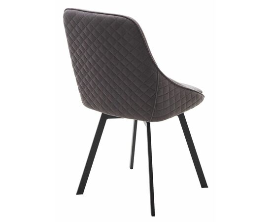 Стул CASA, цвет B28 Темно-серый, велюр / черный каркас, поворот.360 град. М-City, изображение 8 | Интернет магазин мебели и декора LifeDekor