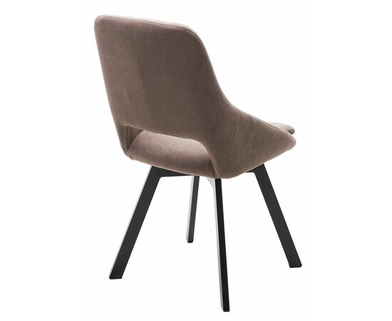 Стул ASP, цвет B5 Капучино, велюр / черный каркас, поворот.360 град. М-City, изображение 7 | Интернет магазин мебели и декора LifeDekor