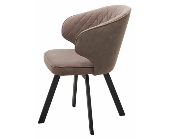 Стул SKAT 360 град. поворот. B5 Капучино, велюр / черный каркас, М-City, изображение 6 | Интернет магазин мебели и декора LifeDekor