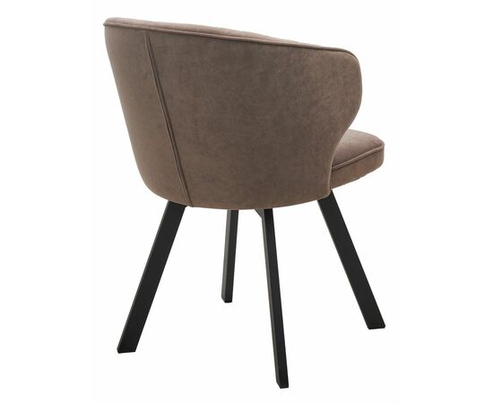 Стул SKAT 360 град. поворот. B5 Капучино, велюр / черный каркас, М-City, изображение 8 | Интернет магазин мебели и декора LifeDekor