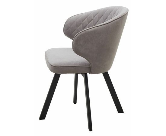 Стул SKAT, цвет B22 Серый, велюр / черный каркас, поворот.360 град. М-City, изображение 6 | Интернет магазин мебели и декора LifeDekor