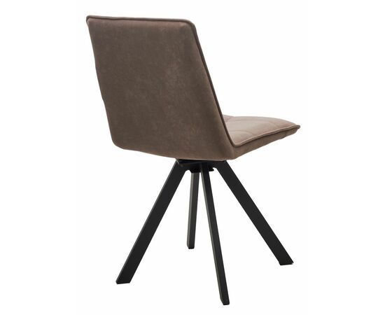 Стул BRONX, цвет B5 Капучино, велюр / черный каркас, поворот.360 град. М-City, изображение 6 | Интернет магазин мебели и декора LifeDekor