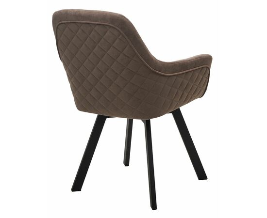 Стул JET, цвет B5 Капучино, велюр / черный каркас, поворот.360 град. М-City, изображение 8 | Интернет магазин мебели и декора LifeDekor