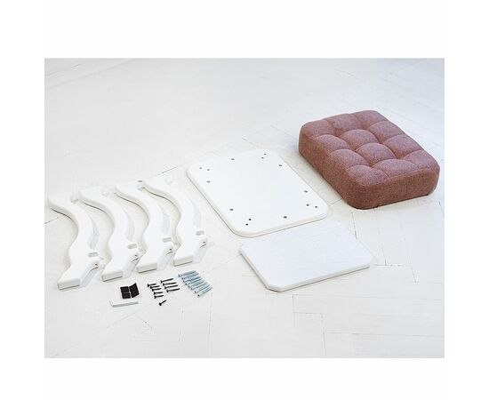 Банкетка Берже 26 белый ясень, изображение 4 | Интернет магазин мебели и декора LifeDekor