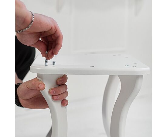 Банкетка Берже 26 белый ясень, изображение 9 | Интернет магазин мебели и декора LifeDekor