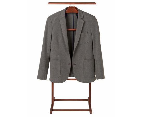 Вешалка костюмная В 21Н средне-коричневый, изображение 2 | Интернет магазин мебели и декора LifeDekor