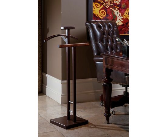 Вешалка костюмная ГАЛАНТ 340 металлик/ темно-коричневый, изображение 4 | Интернет магазин мебели и декора LifeDekor