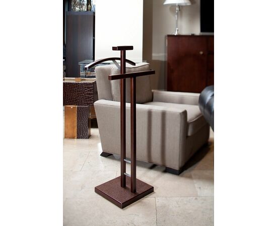 Вешалка костюмная ГАЛАНТ 340 металлик/ темно-коричневый, изображение 5 | Интернет магазин мебели и декора LifeDekor