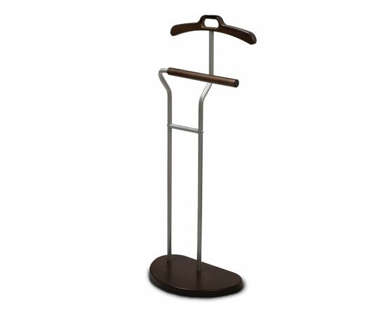 Вешалка костюмная Д 10 металлик/ темно-коричневый, изображение 3 | Интернет магазин мебели и декора LifeDekor