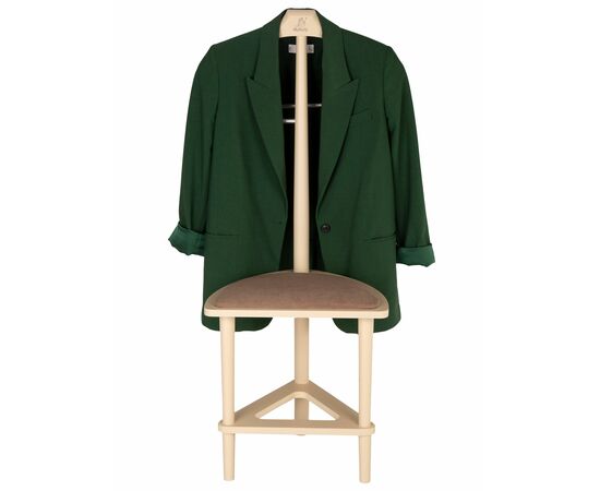 Вешалка костюмная с сиденьем В 26Н слоновая кость, изображение 10 | Интернет магазин мебели и декора LifeDekor