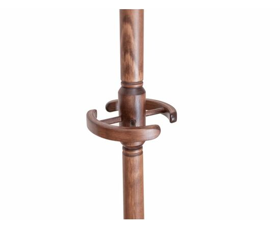 Вешалка напольная В 10Н средне-коричневый, изображение 8 | Интернет магазин мебели и декора LifeDekor