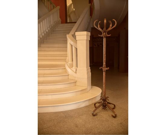 Вешалка напольная В 10Н средне-коричневый, изображение 6 | Интернет магазин мебели и декора LifeDekor