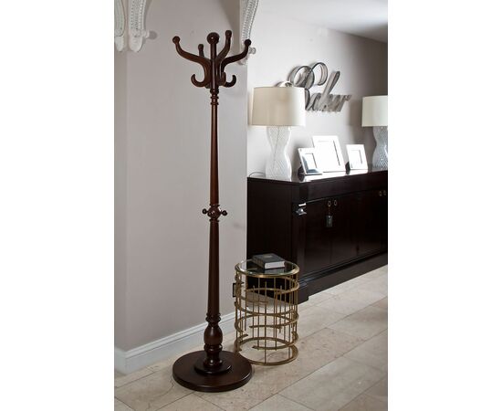 Вешалка напольная В 1Н тёмно-коричневый, изображение 3 | Интернет магазин мебели и декора LifeDekor