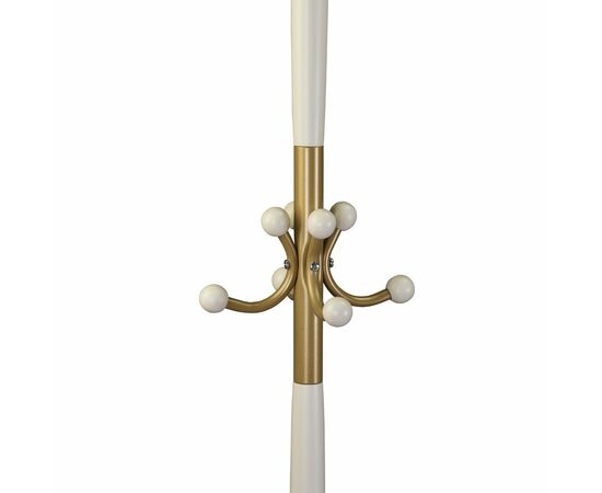 Вешалка напольная Д 1 золото/ слоновая кость, изображение 2 | Интернет магазин мебели и декора LifeDekor