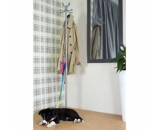 Вешалка напольная Пико 10 металлик, изображение 4 | Интернет магазин мебели и декора LifeDekor