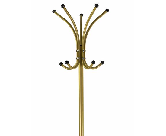 Вешалка напольная Пико 4 золото, изображение 2 | Интернет магазин мебели и декора LifeDekor
