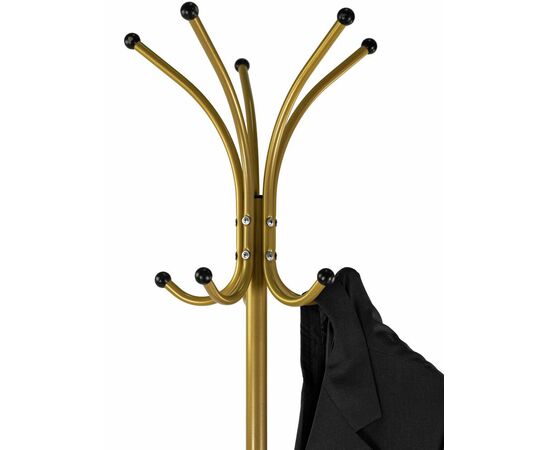 Вешалка напольная Пико 4 золото, изображение 5 | Интернет магазин мебели и декора LifeDekor