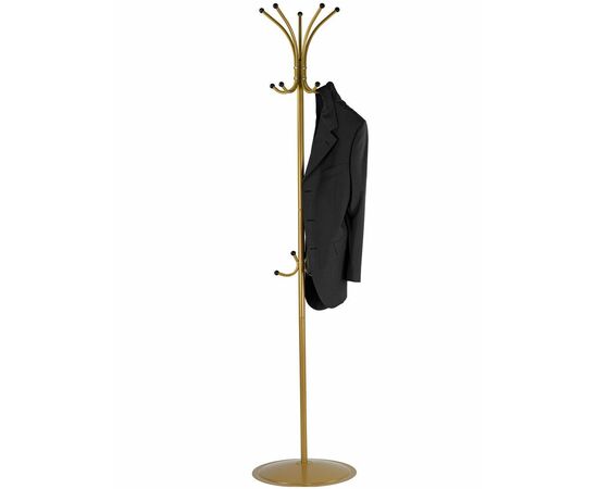 Вешалка напольная Пико 4 золото, изображение 6 | Интернет магазин мебели и декора LifeDekor