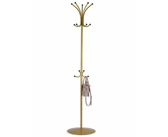 Вешалка напольная Пико 4 золото, изображение 7 | Интернет магазин мебели и декора LifeDekor